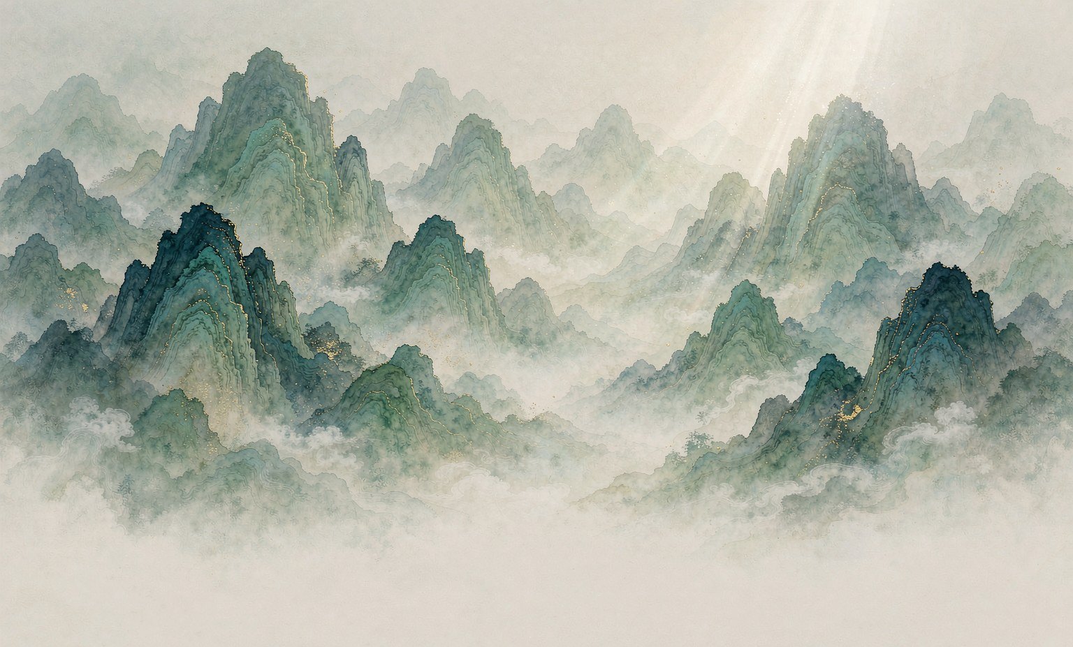 千里江山 · 青绿系列